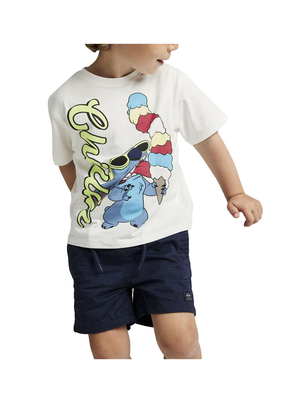 T-Shirt Kid Bimbo - Bianco