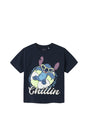 T-Shirt Kid Bimbo - Blu