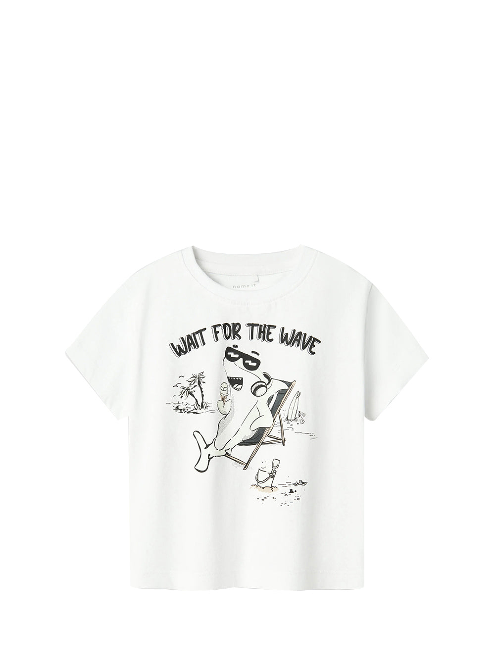 T-Shirt Kid Bimba - Bianco