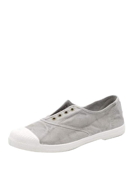 Scarpe In Tela Natural World Donna - Grigio