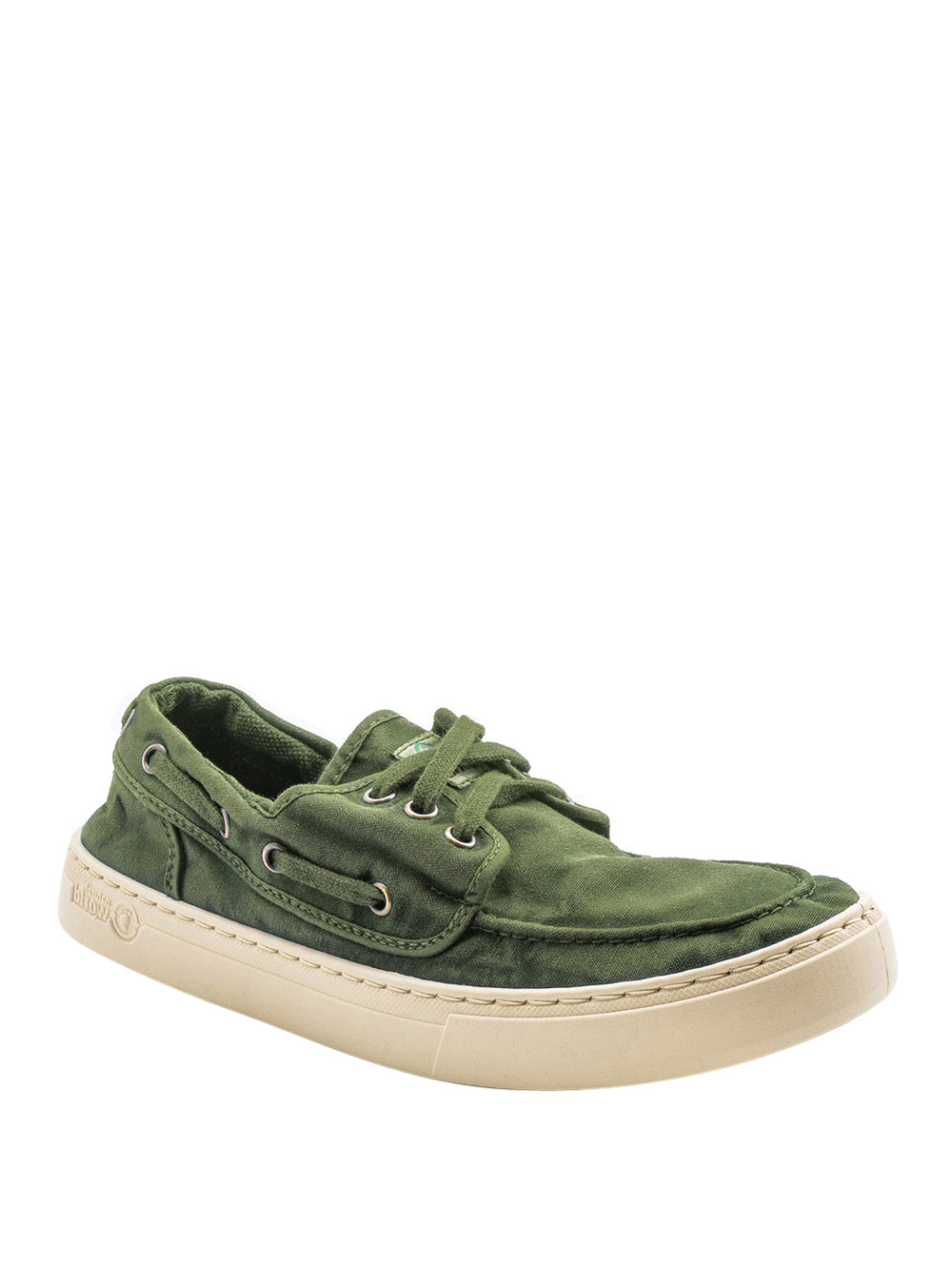 Scarpe In Tela Natural World Uomo - Verde