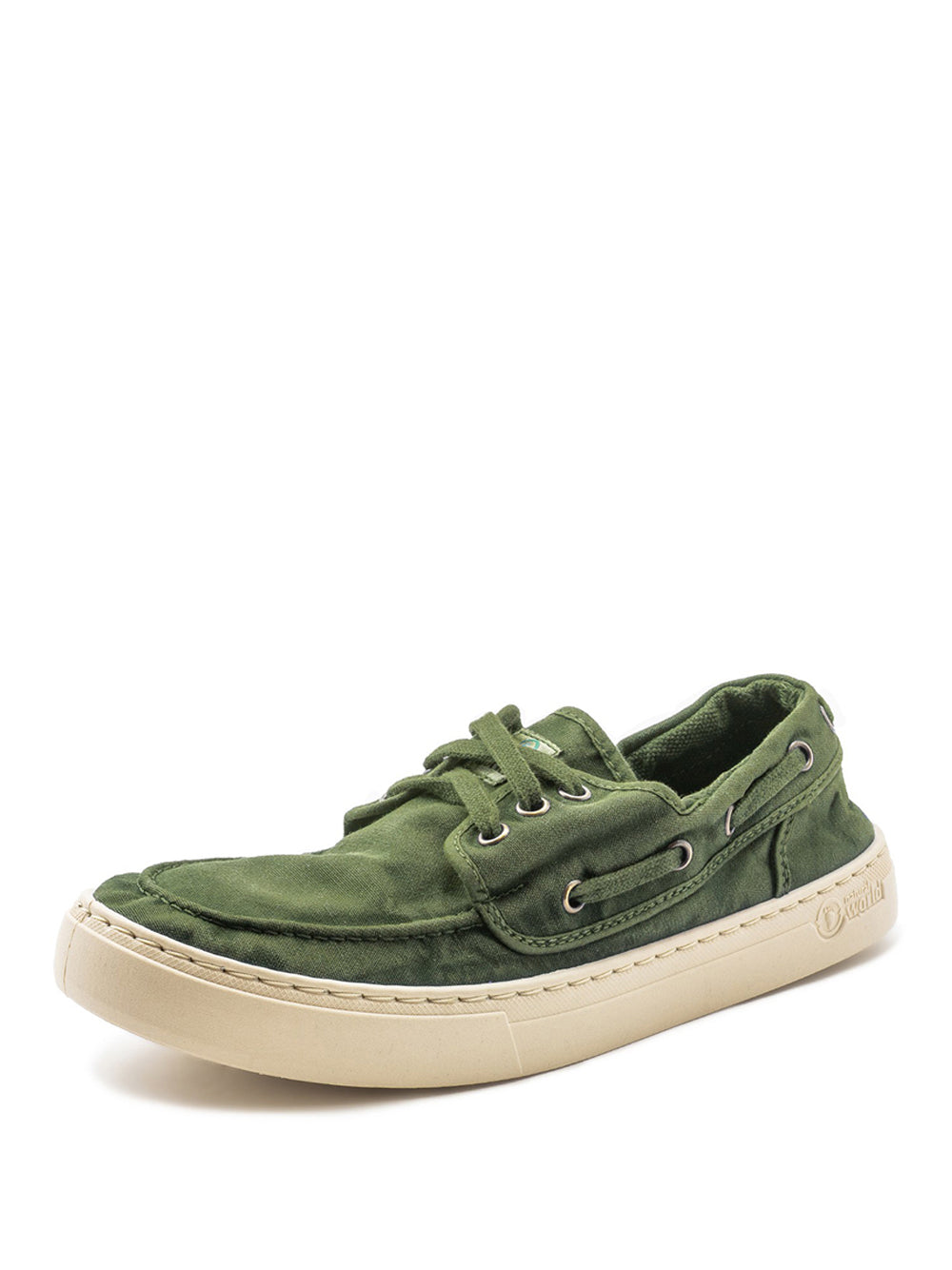 Scarpe In Tela Natural World Uomo - Verde