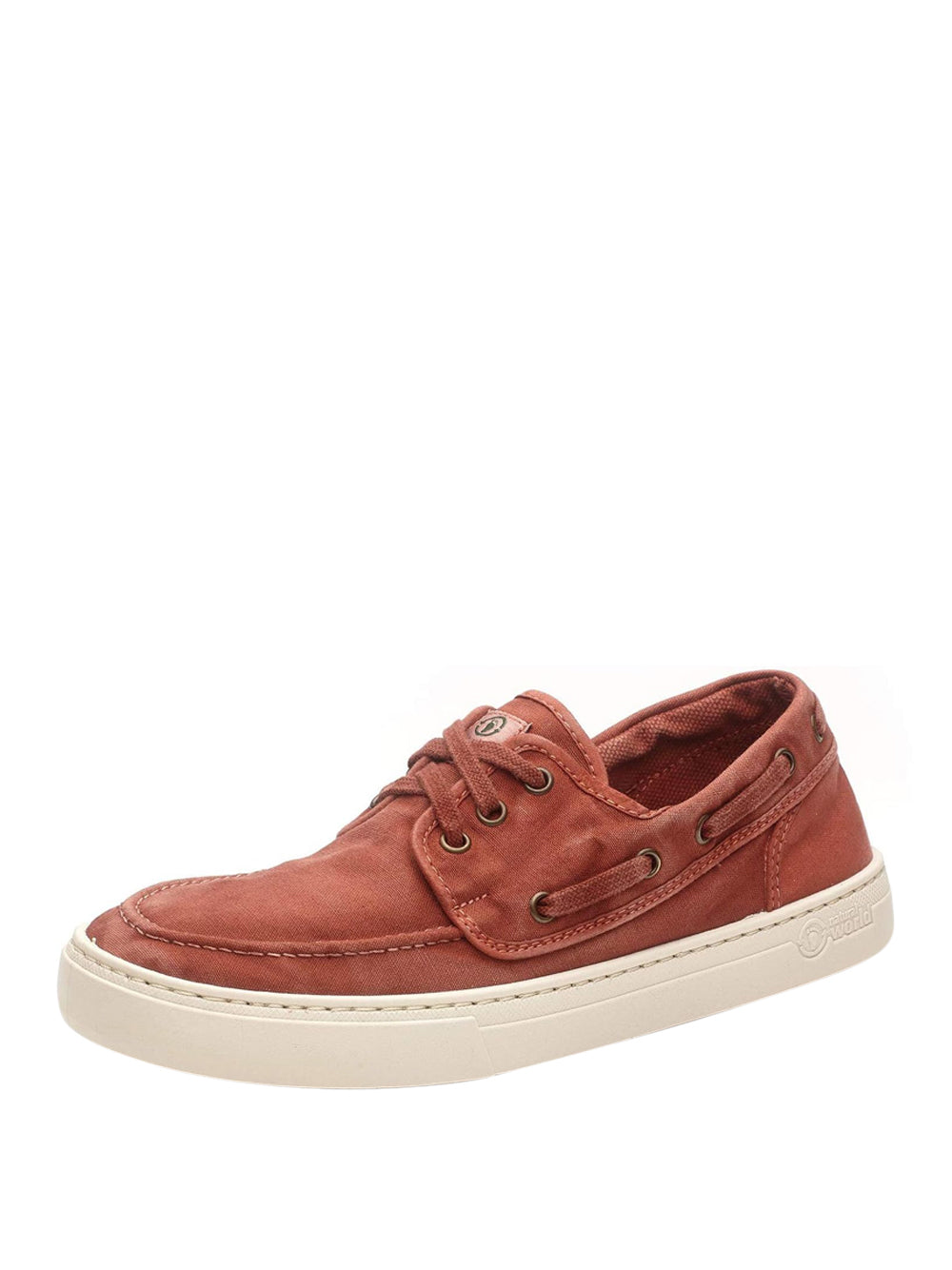 Scarpe In Tela Natural World Uomo - Rosso