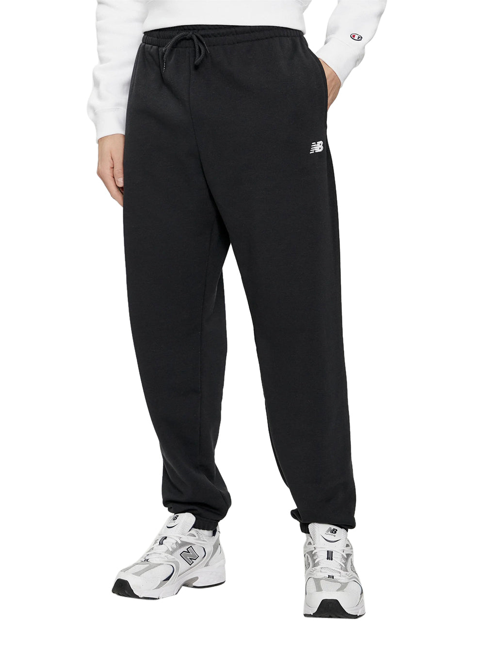 Pantalone Felpa New Balance Uomo - Nero