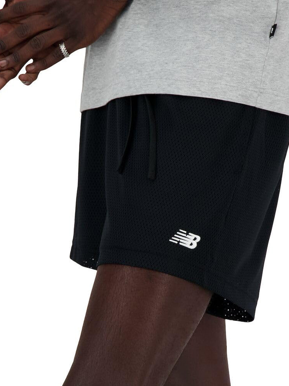 Pantaloncino Sportivo New Balance Uomo - Nero