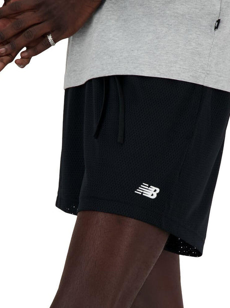 Pantaloncino Sportivo New Balance Uomo - Nero