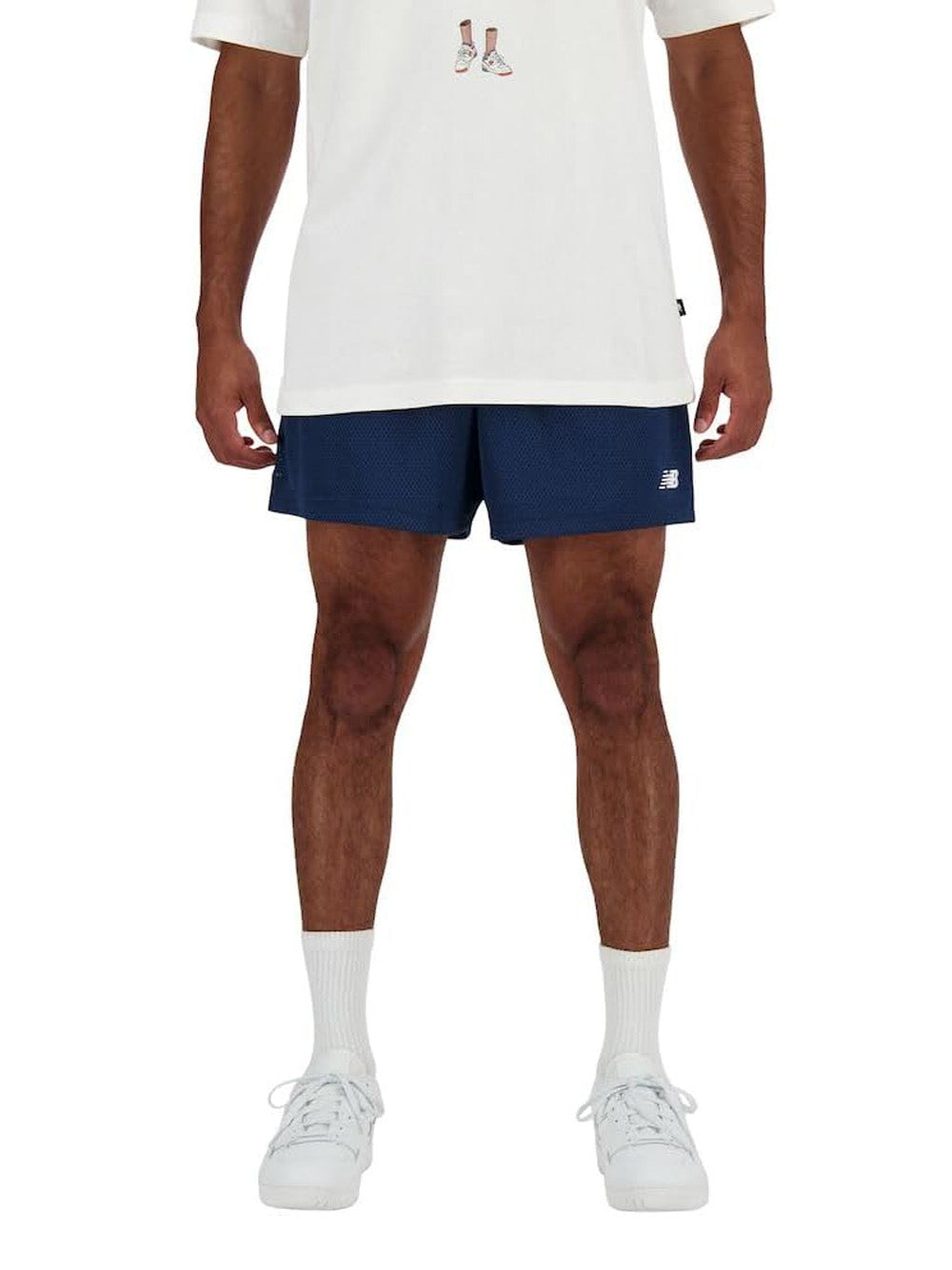 Pantaloncino Sportivo New Balance Uomo - Navy