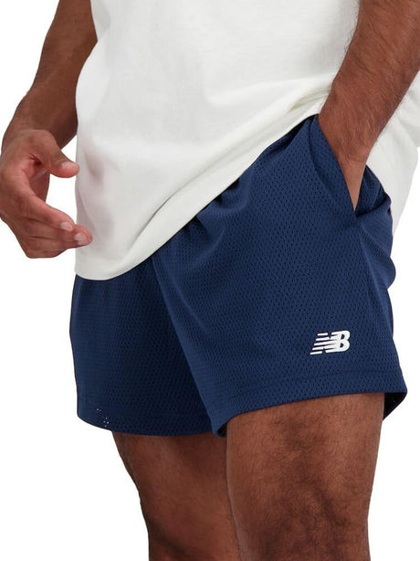 Pantaloncino Sportivo New Balance Uomo - Navy