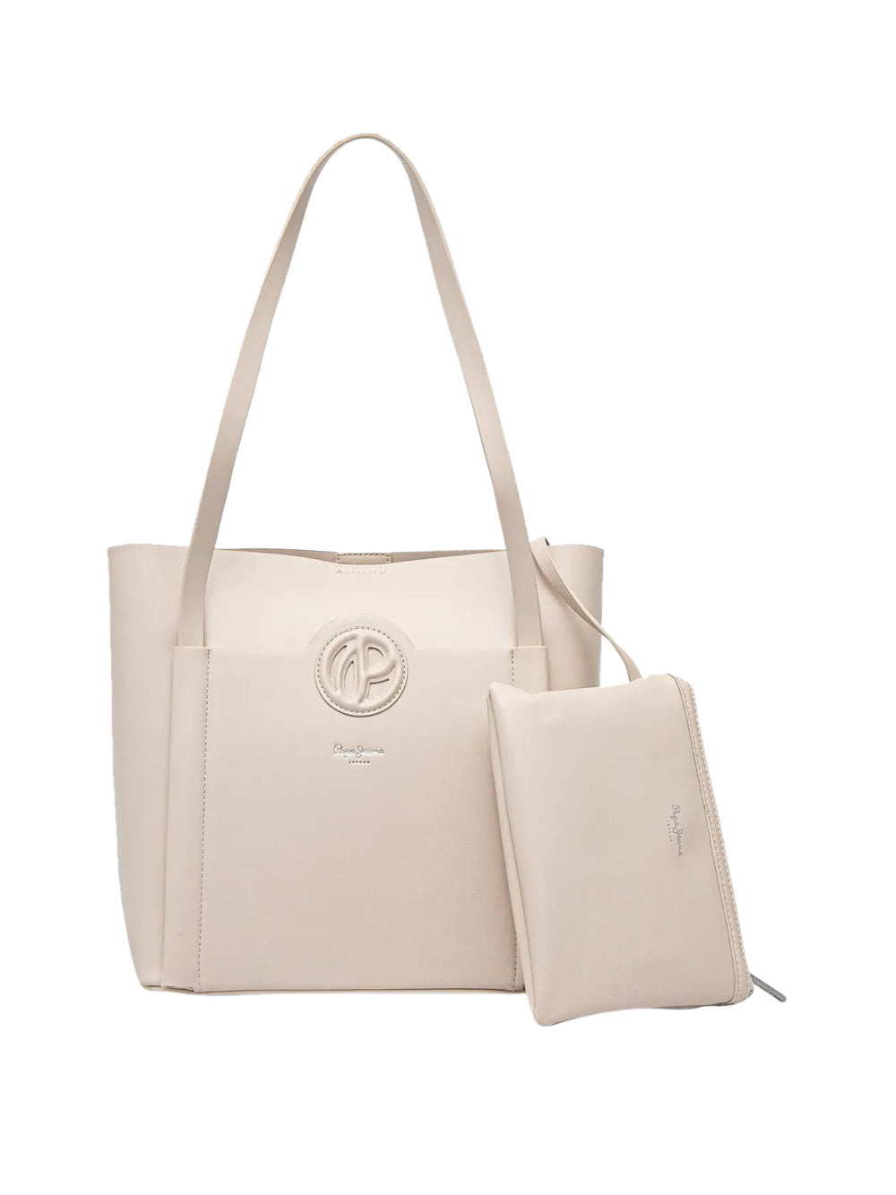 Borsa Shopper Pepe Jeans Colbie Donna - Bianco