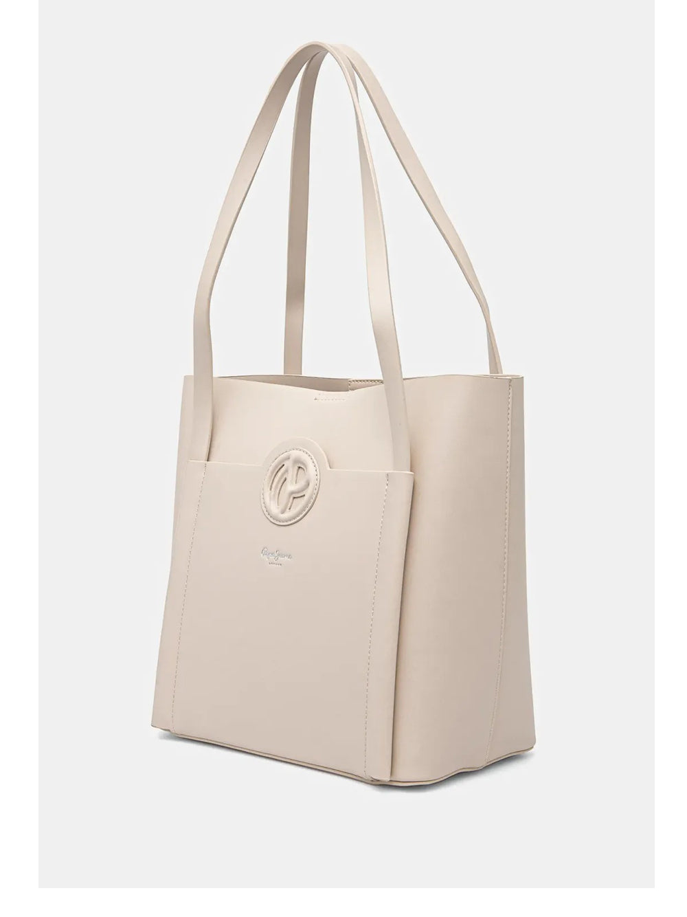 Borsa Shopper Pepe Jeans Colbie Donna - Bianco