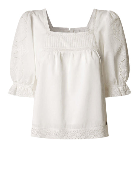 Camicia Casual Pepe Jeans Everly Donna - Bianco