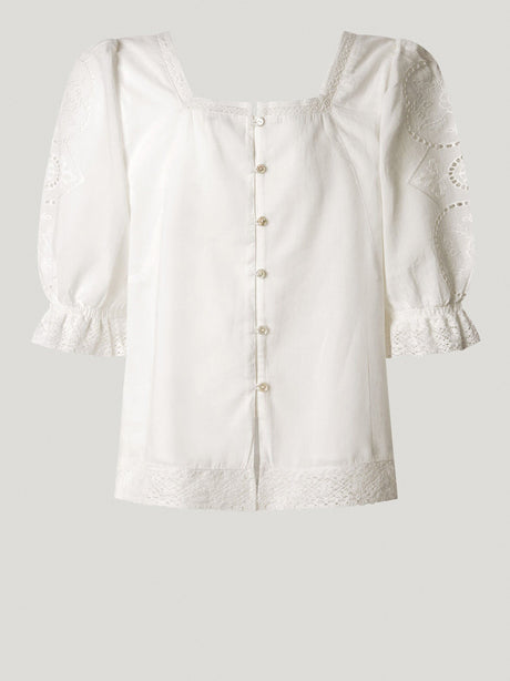 Camicia Casual Pepe Jeans Everly Donna - Bianco