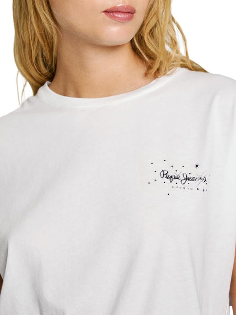 T-Shirt Pepe Jeans Lorena Donna - Bianco