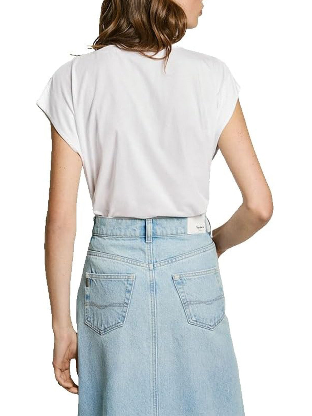 T-shirt Vivith Pepe Jeans Donna - Bianco