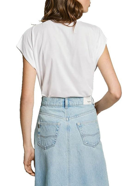 T-shirt Vivith Pepe Jeans Donna - Bianco