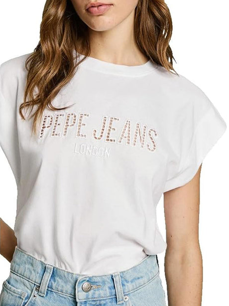T-shirt Vivith Pepe Jeans Donna - Bianco