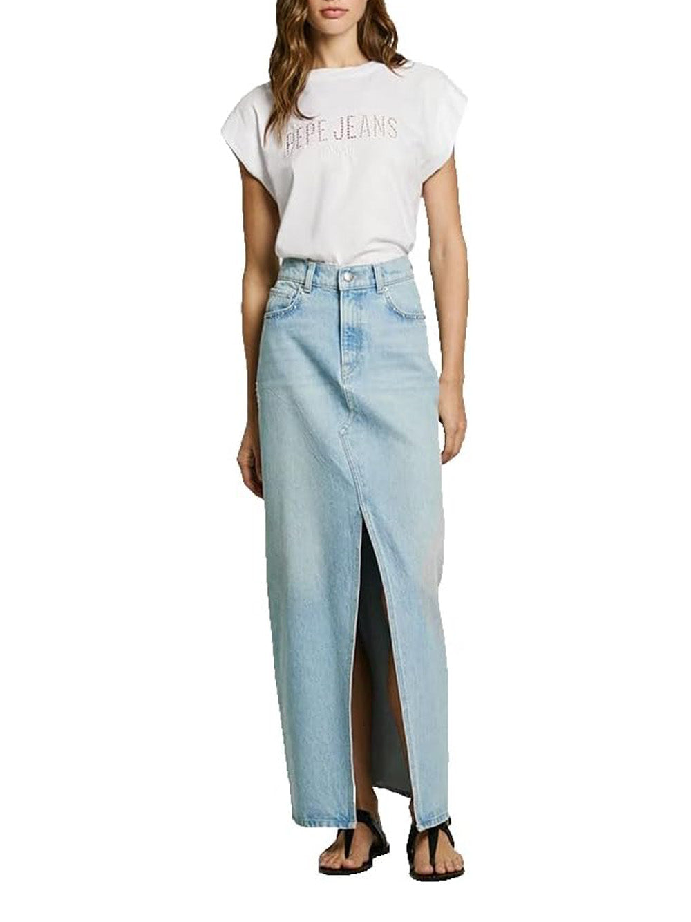 T-shirt Vivith Pepe Jeans Donna - Bianco