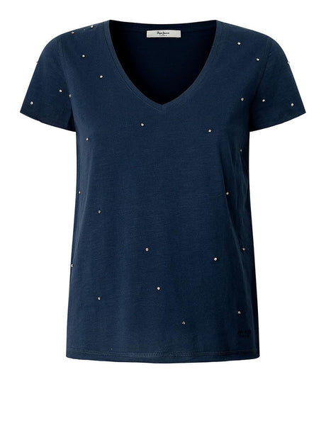 T-shirt Rolly Pepe Jeans Donna - Blu
