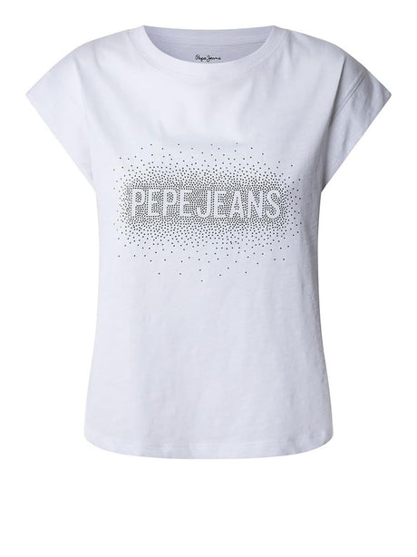 T-shirt Raya Pepe Jeans Donna - Bianco