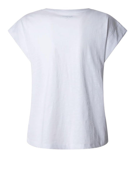 T-shirt Raya Pepe Jeans Donna - Bianco