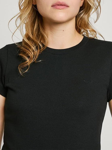 T-Shirt Merida Pepe Jeans Donna - Nero