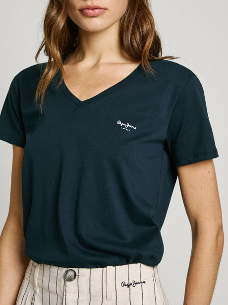 T-Shirt Pepe Jeans Donna - Blu