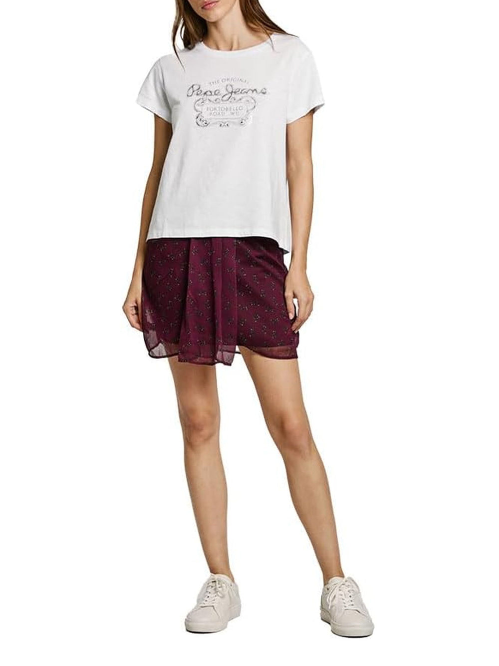 T-Shirt Rosabella Pepe Jeans Donna - Bianco