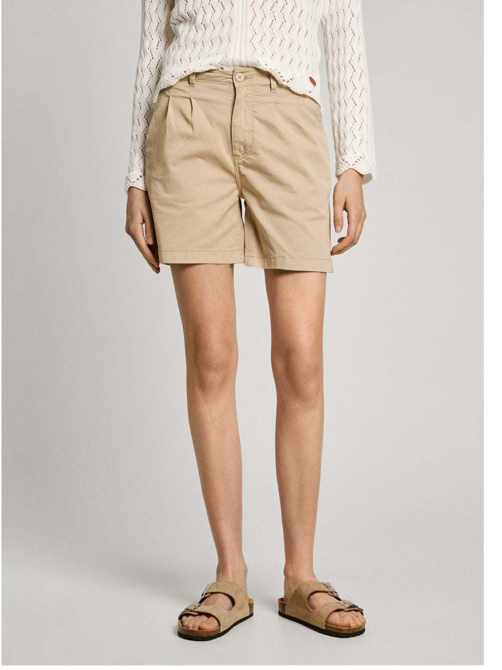Shorts Pepe Jeans Donna - Beige