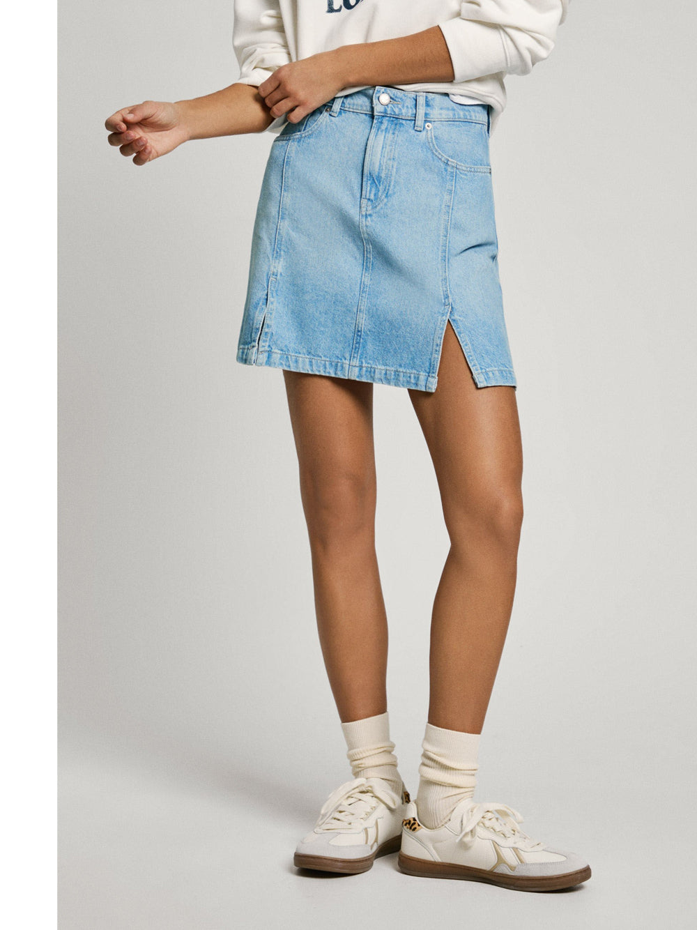 Gonna Mini Pepe Jeans Donna - Denim