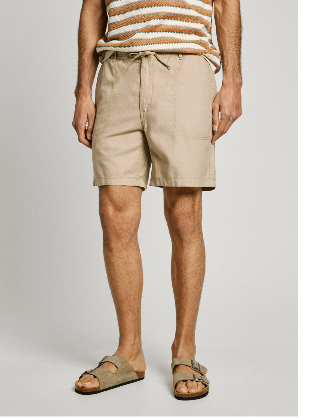 Bermuda Casual Pepe Jeans Uomo - Beige