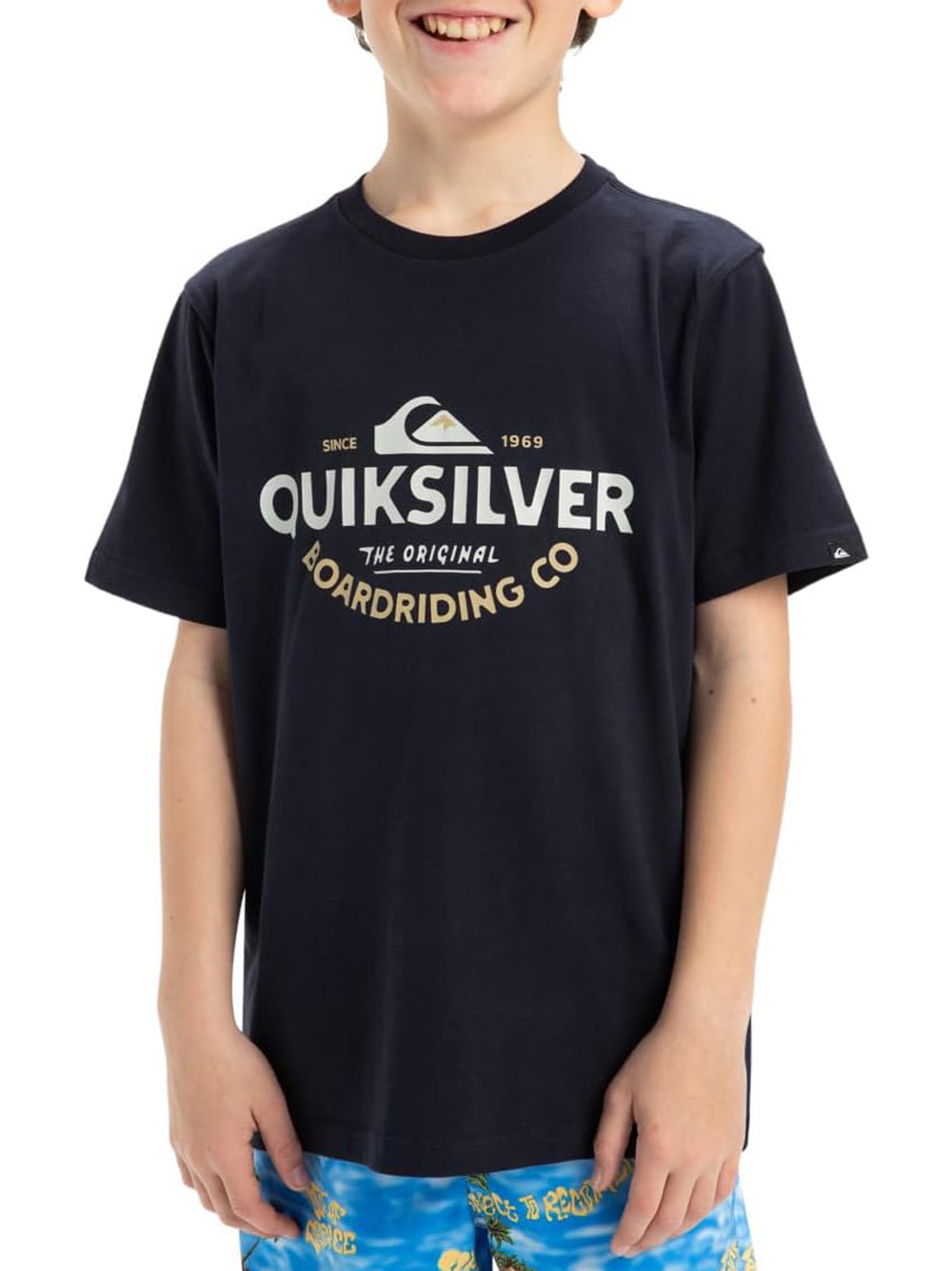 T-shirt Quicksilver Bambino - Blu