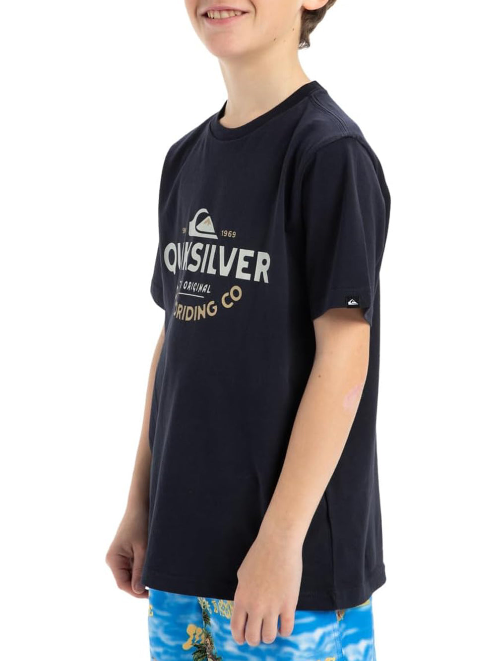 T-shirt Quicksilver Bambino - Blu