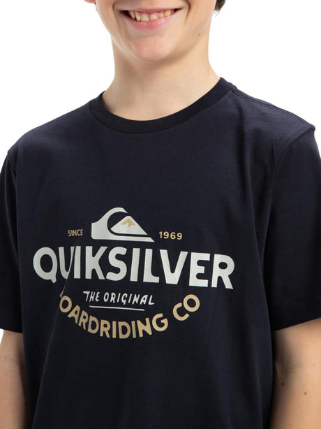 T-shirt Quicksilver Bambino - Blu