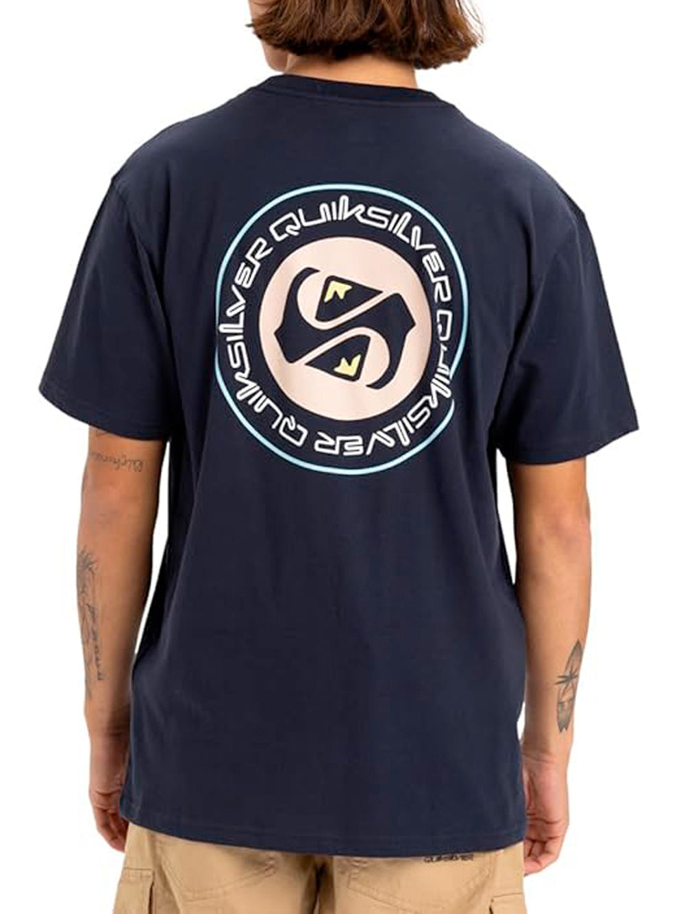 T-shirt Quicksilver Uomo - Blu