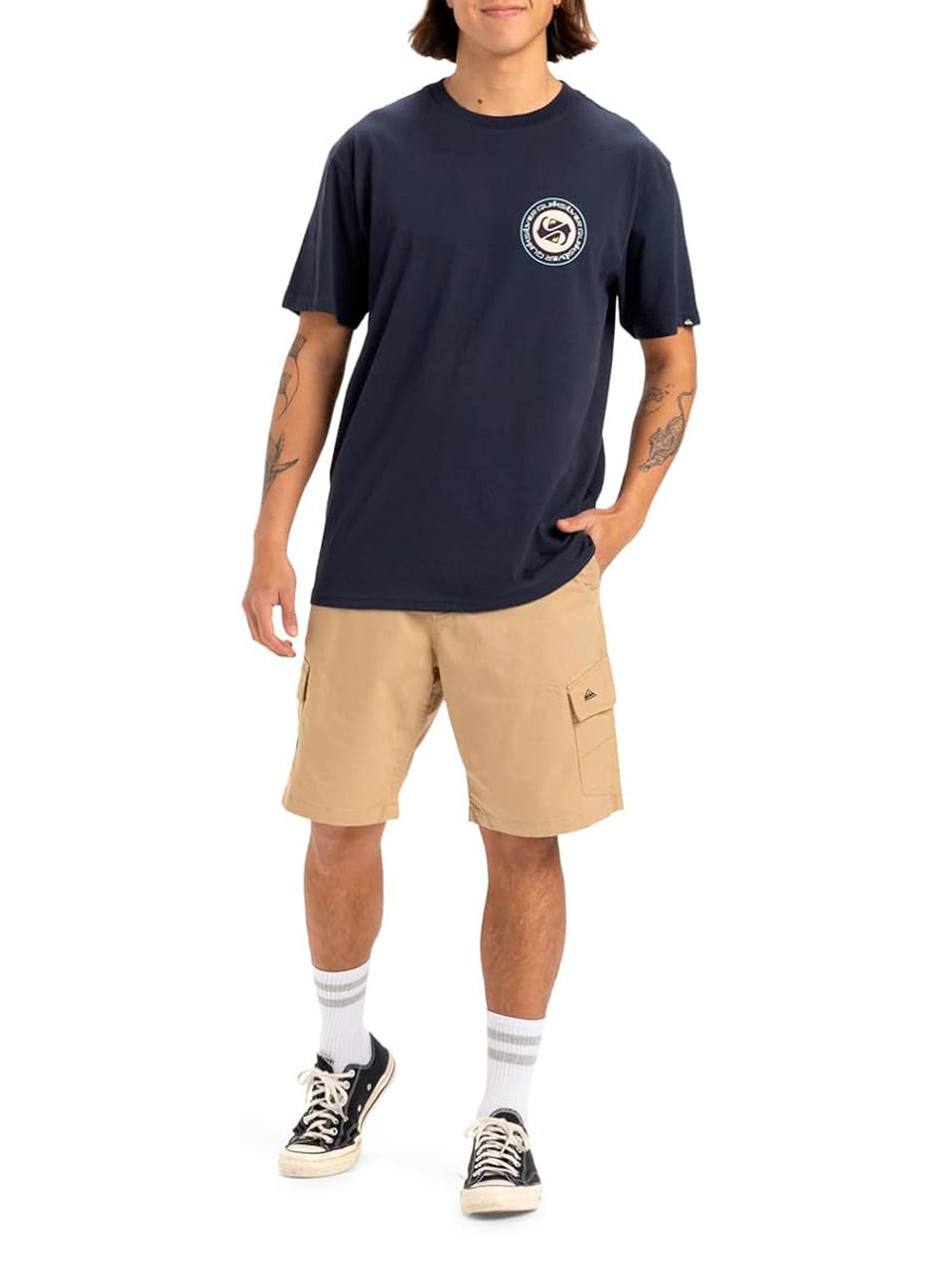 T-shirt Quicksilver Uomo - Blu