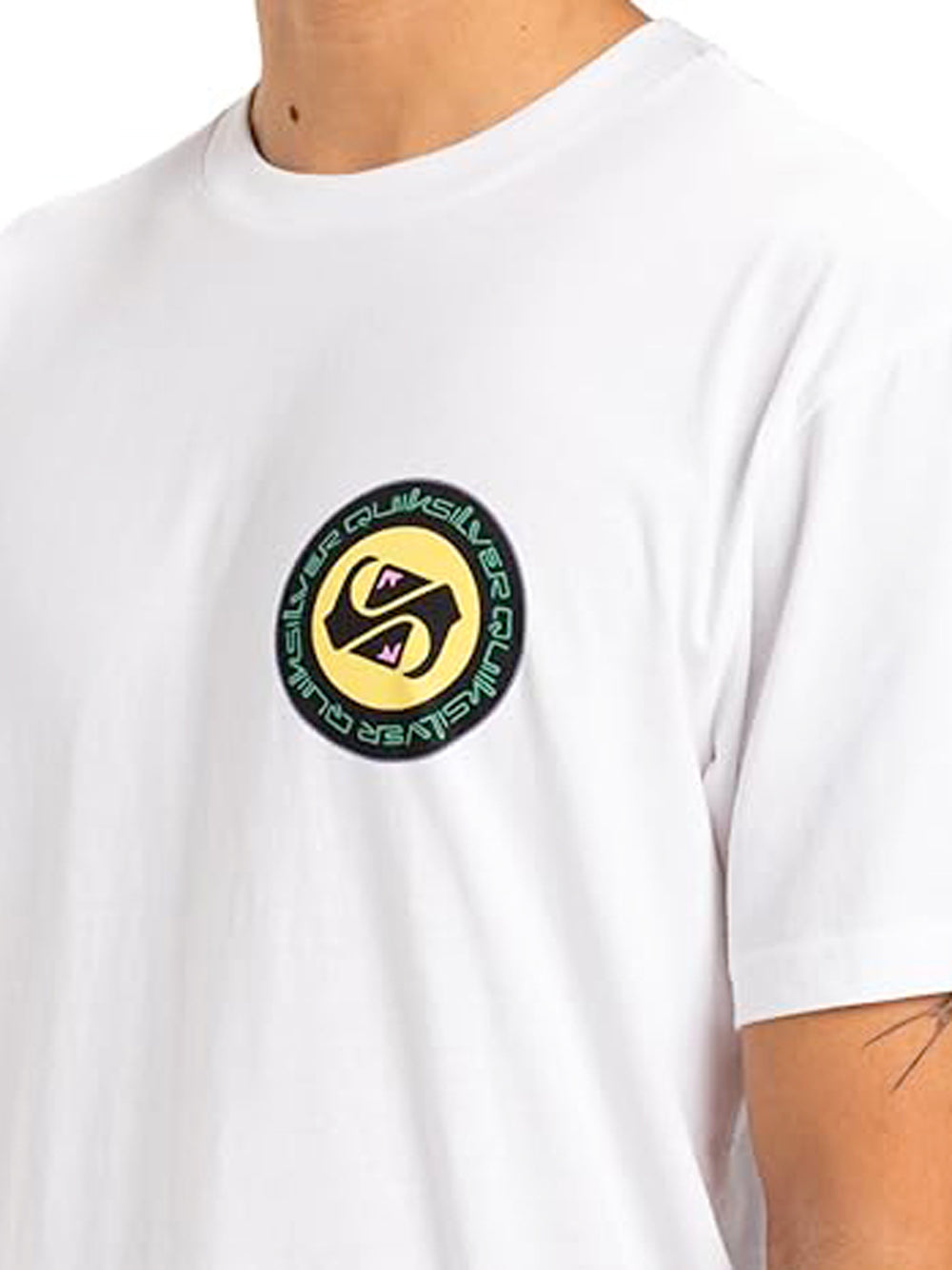 T-shirt Quicksilver Uomo - Bianco