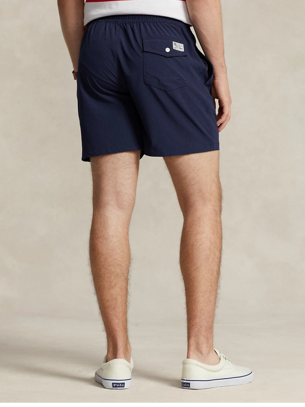 Costume Traveler Mid Trunk Ralph Lauren Uomo - Rosso
