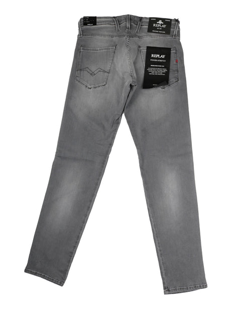 Jeans Slim Replay Uomo - Grigio