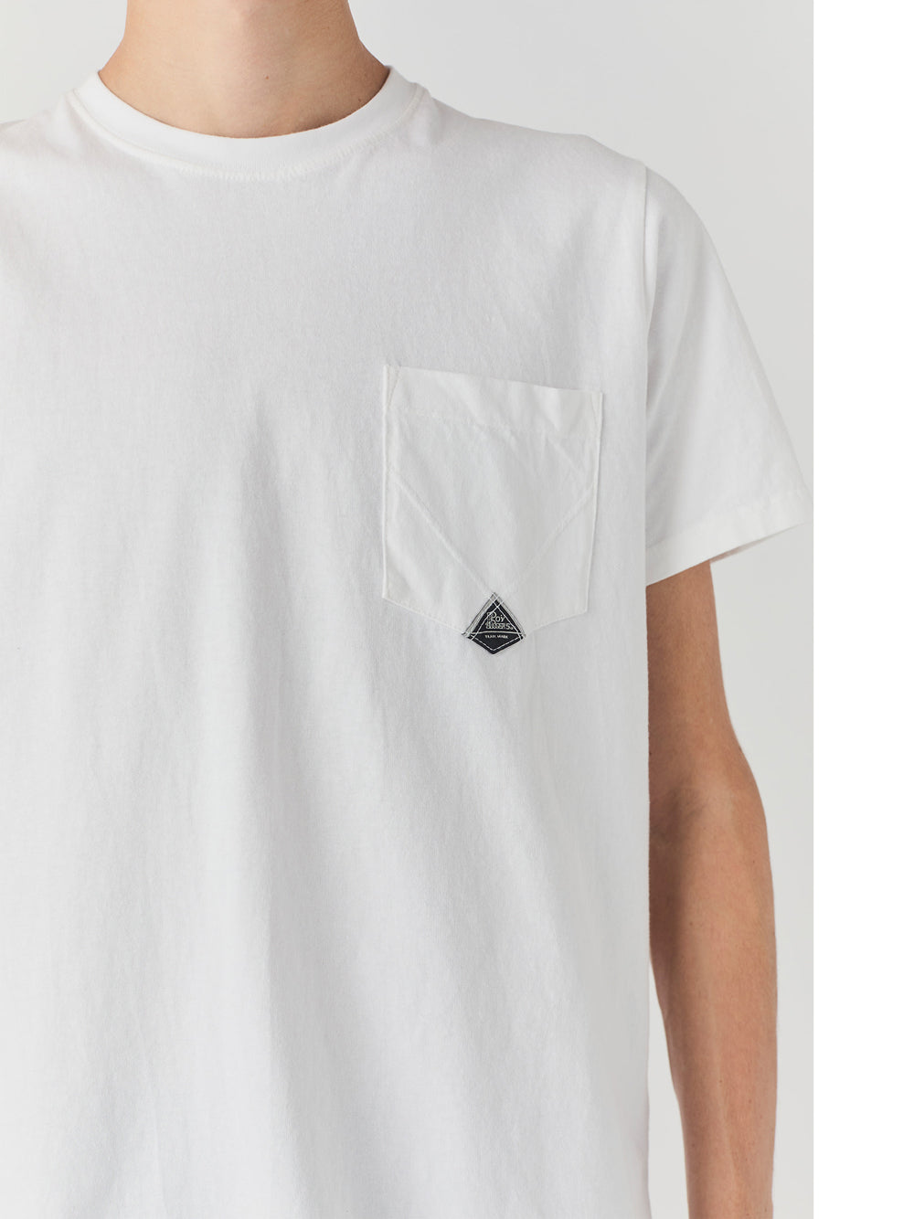 T-Shirt Roy Rogers Pocket Uomo - Bianco