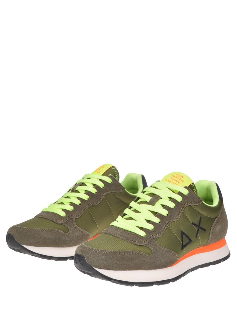 Sneakers Tom Fluo Sun 68 Scarpe Uomo - Militare