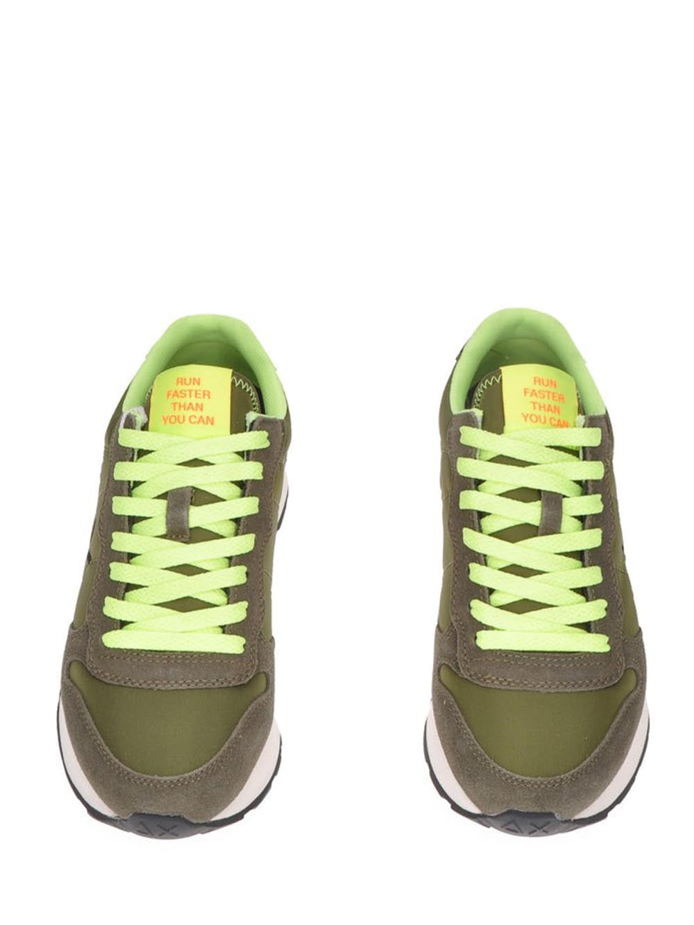 Sneakers Tom Fluo Sun 68 Scarpe Uomo - Militare