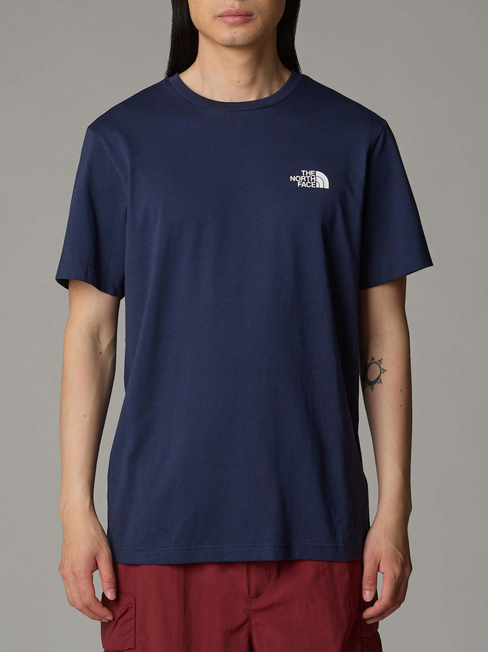 T-Shirt The North Face Simple Dome Uomo - Blu