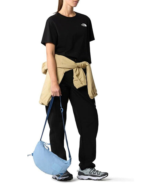 T-Shirt The North Face Simple Dome Cropped Donna - Nero