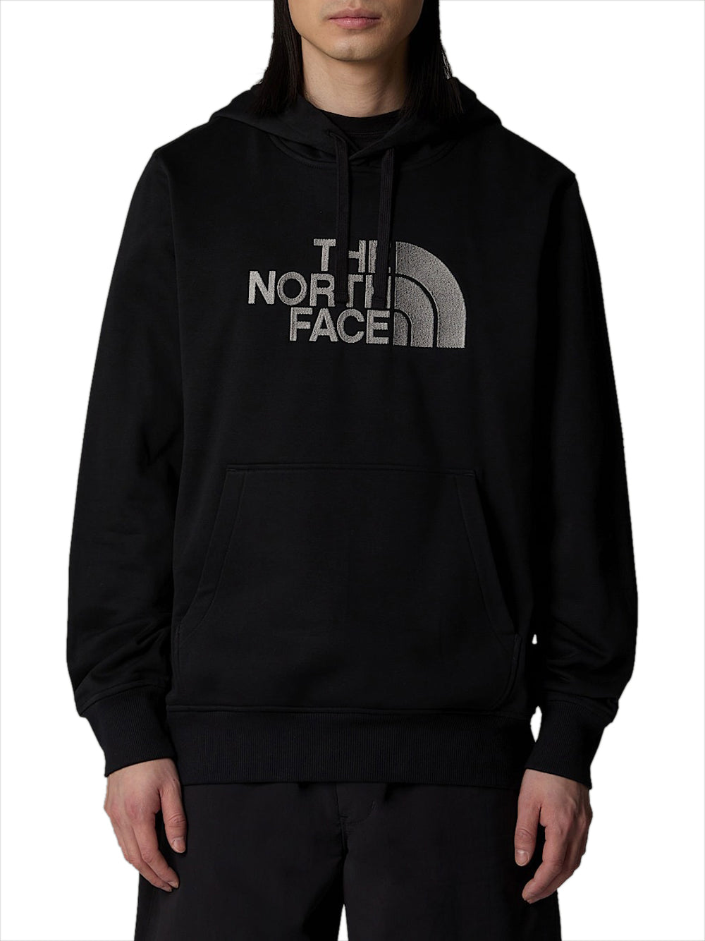 Felpa Cappuccio The North Face Drew Peak Uomo - Nero