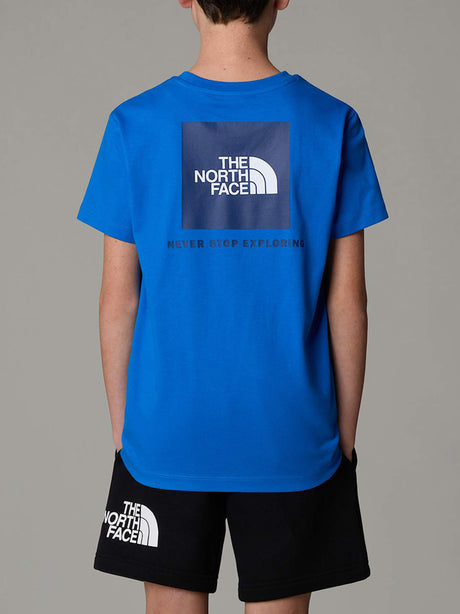 T-Shirt The North Face Bambino - Blu