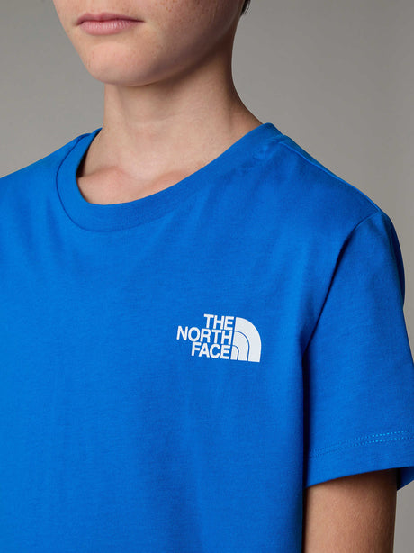 T-Shirt The North Face Bambino - Blu