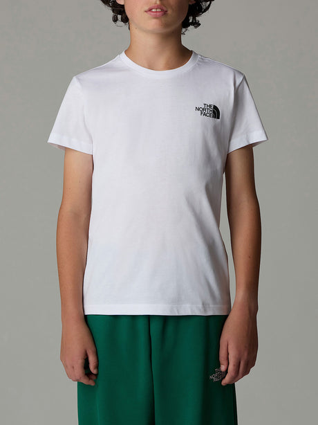 T-Shirt The North Face Bambino - Bianco