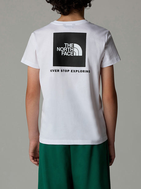 T-Shirt The North Face Bambino - Bianco