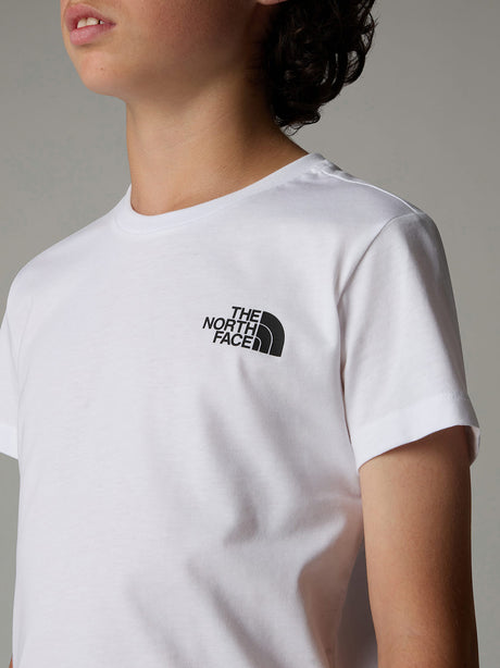T-Shirt The North Face Bambino - Bianco