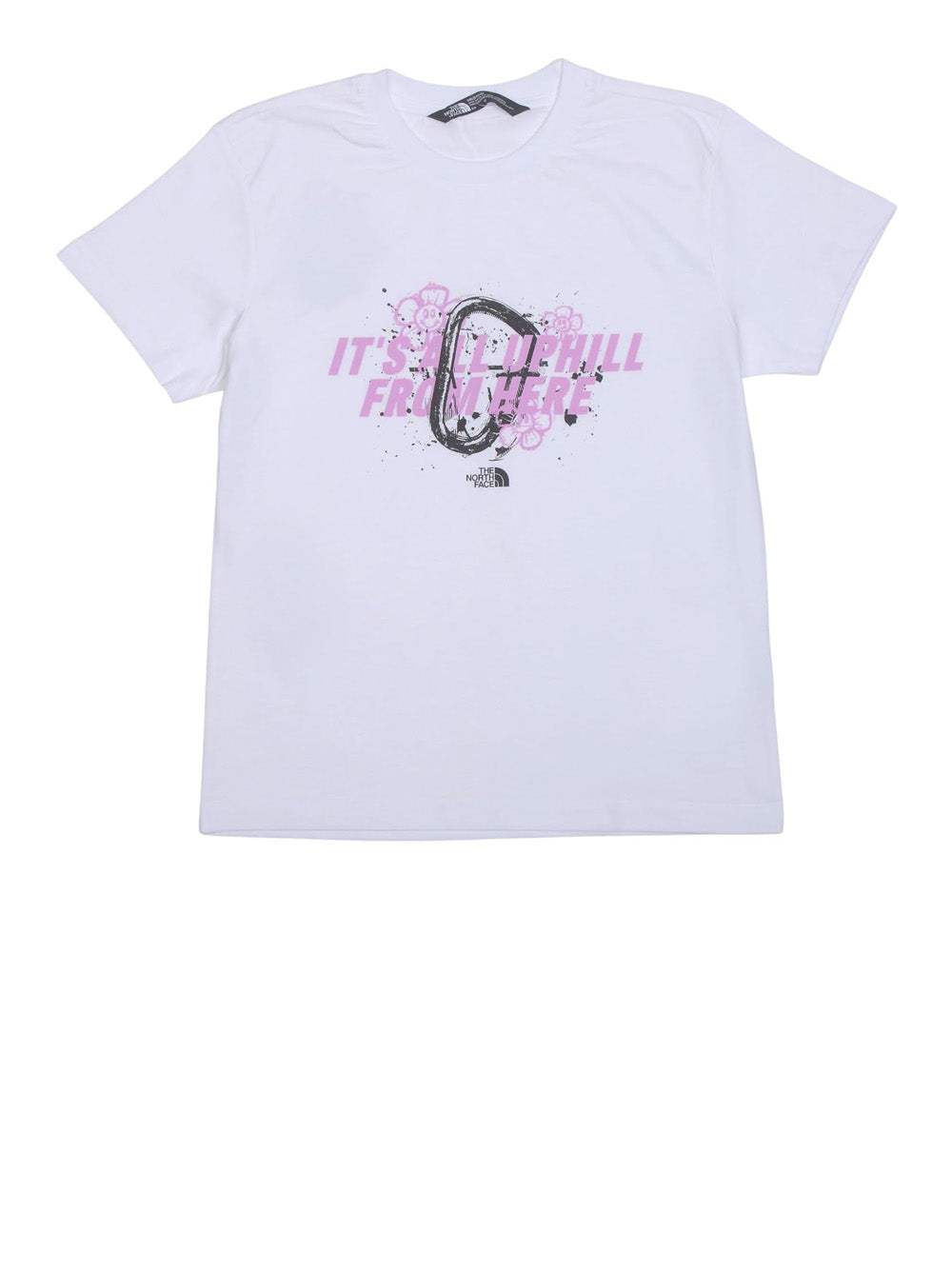 T-shirt The North Face Bambina - Bianco